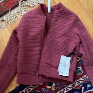 Lululemon Serene Travels Jacket Nwt Reversible Chianti Szx6